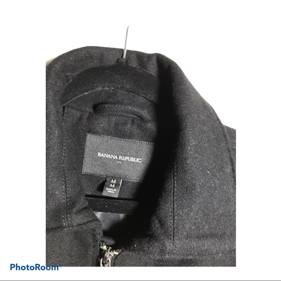 Banana Republic Men’s Black Wool Jacket - Picture 4 of 4
